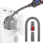 For Dyson V7 / V8 / V10 / V11 / V15 / G5 Cordless Vacuum Dryer Vent Cleaner Kit Hose Attachment Gray