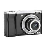 DC305X 5K/30FPS 2.8-Inch HD Shooting 5X Optical Zoom Anti-Shake Digital Camera, Color: Black EU Plug