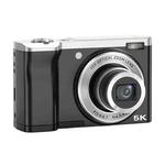 DC305X 5K/30FPS 2.8-Inch HD Shooting 5X Optical Zoom Anti-Shake Digital Camera, Color: Black US Plug