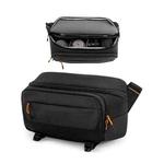 Cwatcun D133 Camera Chest Bag Multi-functional Handheld Slanting Cross Shoulder Camera Casual Bag, Color: Large Black