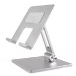 Aluminum Alloy Tablet Stand Desktop Folding Mobile Phone Stand(Silver)