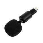 Mobile Phone Live Broadcast Microphone, Style: 8Pin Straight Head (Sponge Cover)