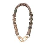 Cell Phone Lanyard Anti-lost Portable Universal Hand-Woven Mobile Phone Chain(Coffee)