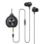 Bluedio LI PRO Cell Phone Wired In-Ear 3.5mm 7.1 Sound Card Gaming Computer Earphones(Black)