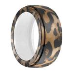 For Samsung Galaxy Ring / Oura Ring Silicone Elastic Printing Cover Scratch Resistant Case, Size: M(Leopard Print)