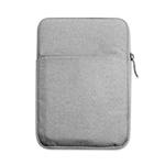 For iPad Splash-proof Pouch Sleeve Tablet Bag, Size: 10 inch(Light Gray)