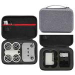 For DJI Neo Fly More Combo Carrying Case Handbag Protective Box(Gray + Black Inner)