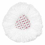 For Vileda / O-Cedar EasyWring Spin Mop Replacement Pad Microfiber Rag(White)