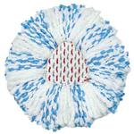 For Vileda / O-Cedar EasyWring Spin Mop Replacement Pad Microfiber Rag(Blue)