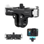 For GoPro HERO13 Black aMagisn Metal Magnetic Quick Release Base Dual Interface Adapter