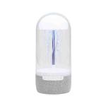 Portable Colorful Atmosphere Light Jellyfish Rhythmic Bluetooth Speaker(White)