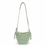 Cwatcun D159 Cloud Drawstring Camera Bag Shoulder Crossbody Photo Bag(Light Green)