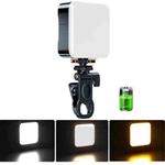 Clip Fill Light with PTZ Video Conference Mobile Phone Camera Photography Lamp, Spec: Rechargeable 3-color Light