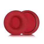 For JBL Tune 600BTNC / T500BT / T450BT 1pair Earphone Cushion Cover Earmuffs Replacement Earpads, Color: Red  Mesh