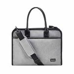 Baona BN-I009 14-inch Large-capacity Shock-absorbing And Wear-resistant Laptop Bag(Gray)