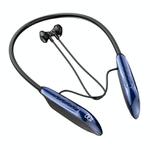 M518P Running Sports Long Standby Semi-In-Ear Neck-Hanging Digital Bluetooth Earphone(Blue)