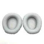 1pair For JBL Quantum Q100 Headphone Leather Sponge Cover Gaming Headset Earmuffs(Gray White)