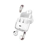 J17 In-Ear Bilateral Stereo Couple Wireless Bluetooth Earphone(White)