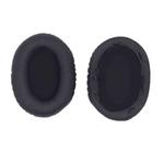 1pair For Razer Opus X Headphone Replacement Sponge Cover Ear Pad Accessories(Black Leather)