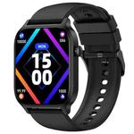 Bluetooth Talk HD Large Screen Heart Rate Oxygen Monitoring Multi-Sport Mode Smart Watch(Black)