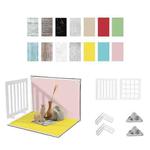42x29cm Window Pane Background Thickened Photography Props Board(Two)
