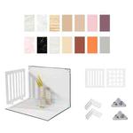 42x29cm Window Pane Background Thickened Photography Props Board(Four)