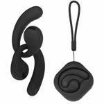 Bluetooth 5.4 Earphones OWS Hanging Wireless Earphone Noise Cancelling Stereo Sound Sports Earbuds(Black)