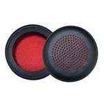 1pair For Plantronics UC B825 Headphone Leather Sponge Cover Earmuffs, Color: Red Mesh Leather