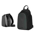 Cwatcun D148 Medium Casual Camera Bag Shoulder Crossbody Daily Photography Bag, Color: Black