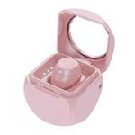 Q1 Mini Single Ear With Charging Compartment Wireless Invisible Stereo Bluetooth Earphone(Pink)