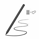 4096 Grade Pressure Sensitive EMR Stylus, Style: D-002 Standard+5 Felt Tips+1 Pen Clip