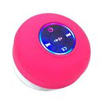 Bathroom Suction Cup Waterproof Bluetooth Stereo Portable Home Outdoor Dazzling Colorful Speaker(Red)