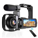 4K  Digital Video Camera 3 Inch IPS Touch Screen 56MP 18X Digital Zoom WiFi Camcorder, Spec: Set 3