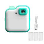 Q6 Kids Digital Camera Mini Instant Print Camera Toy Wireless HD Print Photo Gift(Blue)