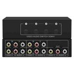 VSW41 AV 4-input 1-output RCA Lotus Interface Audio and Video Switcher