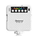 Desiontal X1 Portable RGB Cell Phone Live Streaming Fill Light(White)