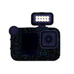 For GOPro HERO13 Black Camera Stickers Body Protective Film, Style: 12 Circuit Blue