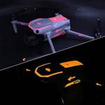 For DJI Air 3S / 3 Luminous Stickers Night Glow Film(Pink)