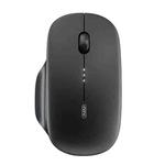 Inphic M1 2nd Generation Wireless Mice Rechargeable Mute Business Office Home Laptop Mouse, Color: Tri-mode Black