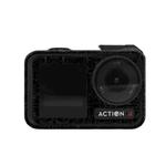 For DJI Action 4 Motion Camera Stickers All Inclusive Photo Frame Color Changing Stickers Accessories, Style: AC4-09 Circuit Black