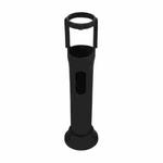 For JBL PartyBox Wireless Mic Silicone Protective Cover Microphone Case(Black)