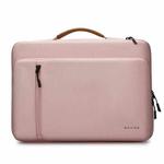 BANGE BG-6802 Laptop Bag Notebook Protective Case, Color: Pink Large