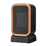 1000W High-power Household Heater Small Desktop Ceramic PTC Heating Heater, Spec: UK Plug(Black)