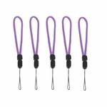 5pcs /Pack Adjustable Mobile Phone Anti-Lost Wrist Braided Lanyard U Disk Lanyard(17)