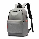 SKV B20537 Lightweight Traveling Double Shoulder Bag Large Capacity Laptop Backpack(Light Gray)