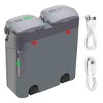 For DJI Air 3S /Air 3 YX Two-Way Charger Battery Manager(Light Gray)