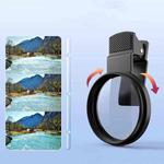 52mm  CPL Filter With Lens Clip For Mobile Phone