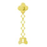 Kitchen Storage Cable Winder Power Cord Hanging Plug Hook Holder Electrical Appliance Cable Raiser Clip(Yellow)