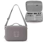 For DJI Neo Fly More Combo BKANO Storage Bag Hard Shell Shoulder Bag(Gray)