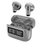 BPG Portable Wireless Bluetooth Earphones Unique Retro Trendy Digital Display Clock Noise Canceling Earphones(Gray)